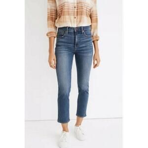 Madewell Stovepipe Straight Jeans High Rise Women’s Size 28